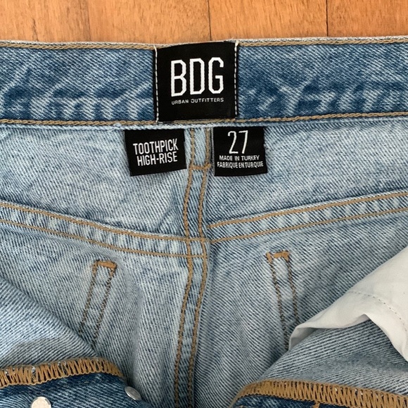 Urban outfitters blue BDG jeans size 27 - Picture 3 of 3